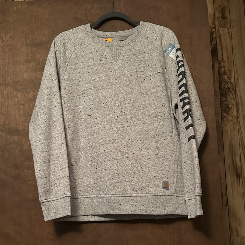 Carhartt Heather Gray Crewneck Sweatshirt